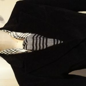 #3 Fitted BLACK Corduroy Blazer, Nearly New!
